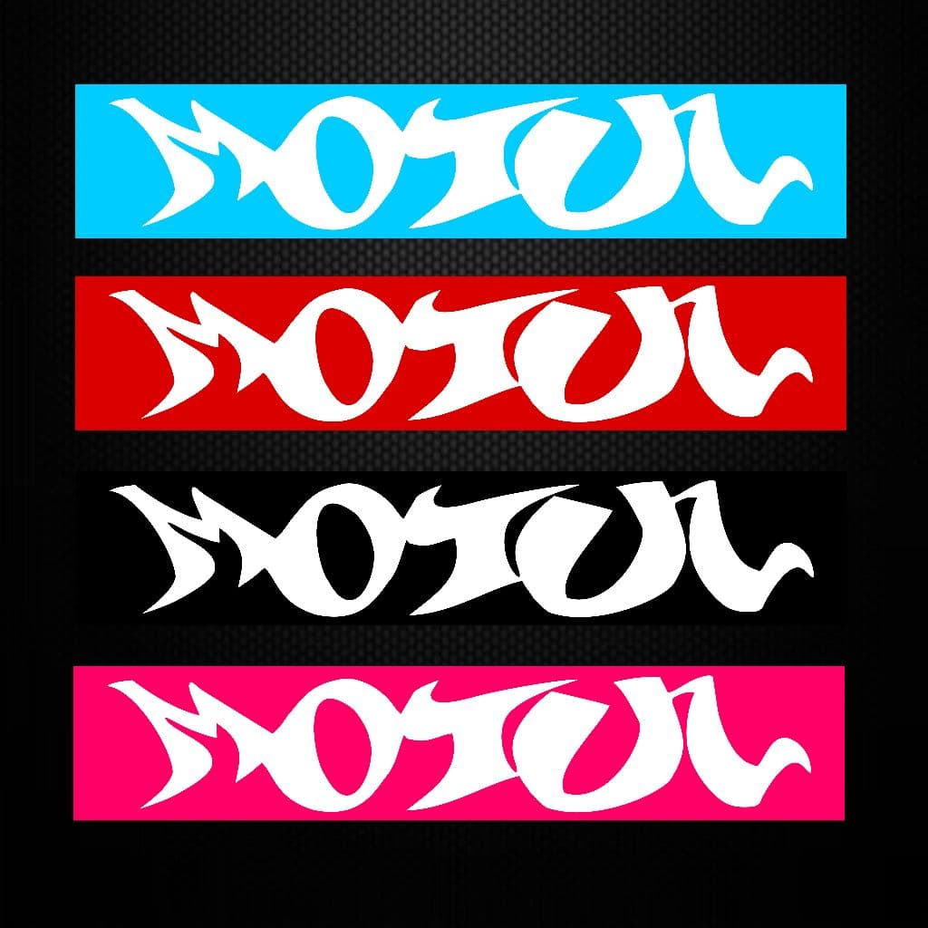Adesivo Motul (Mod. 02) - Adesivos Para Carro Moto Capacete Bike