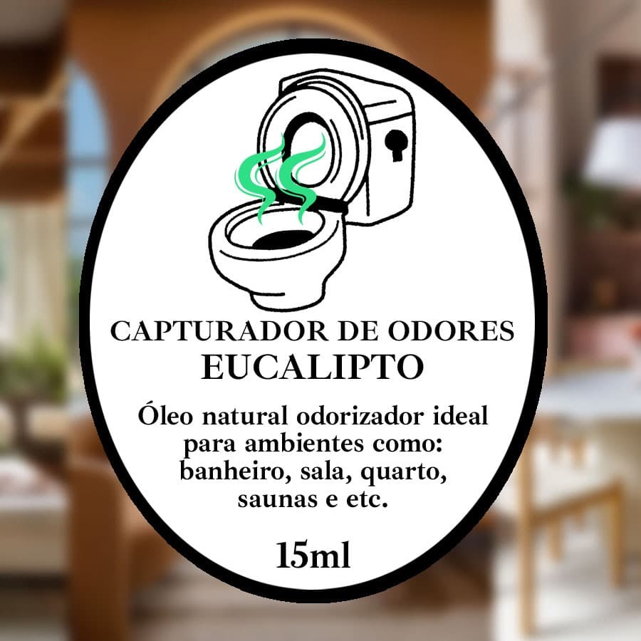 Neutralizador de Odor Banheiro Eucalipto Refresque seu Banheiro Instantaneamente Vários Tamanhos