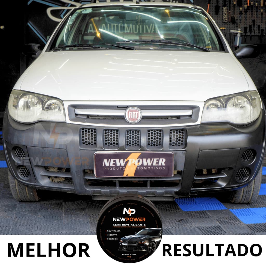 Cera Revitalizadora de Plástico New Power - Produto Oficial
