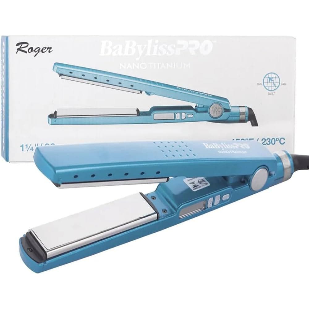 Prancha Alisadora BabylissPro Nano Titanium 450°F/230°C 220v- Original