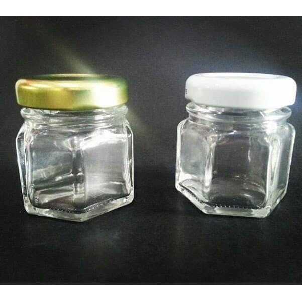Kit10 Unid.Pote/Papinha Vidro 40ml SEXTAVADO Geleia/Brigadeiro Aromatizada, Tampa METAL