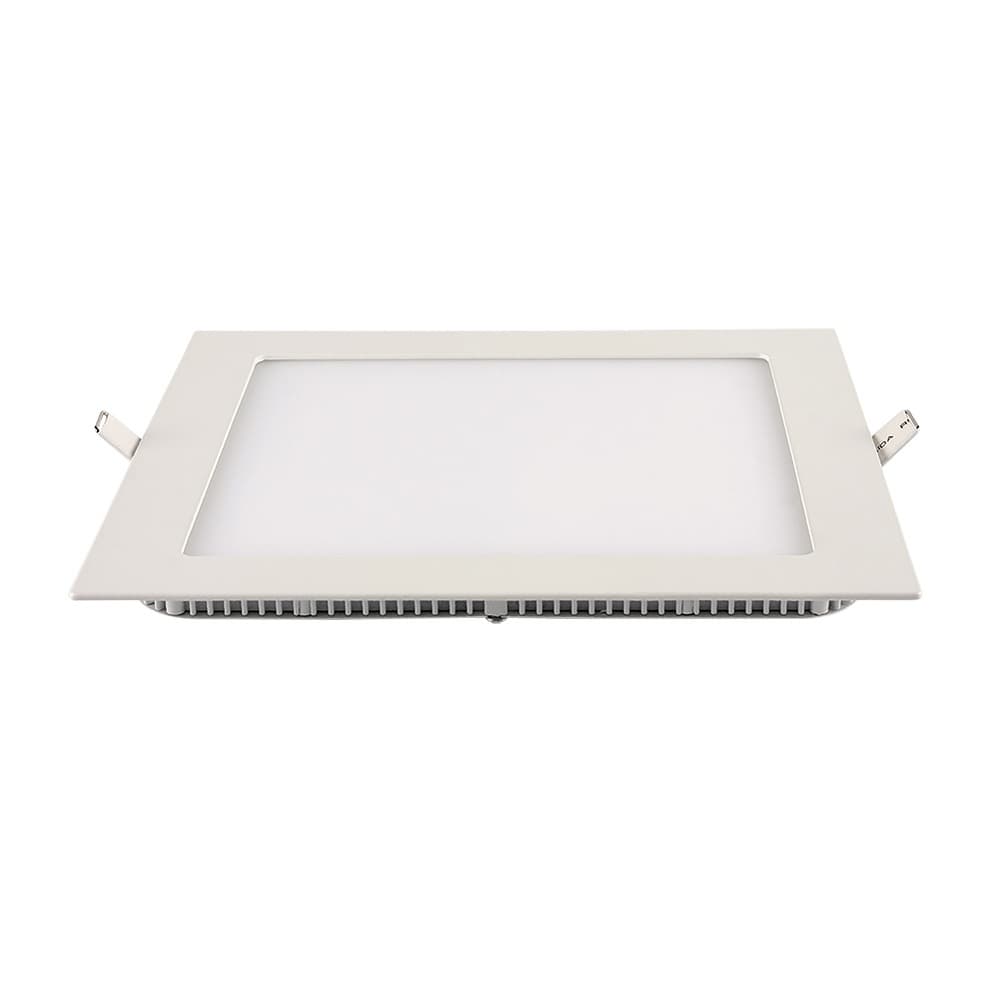 Painel LED TECH Slim Quadrado Embutir 18W 6.500K - Branco
