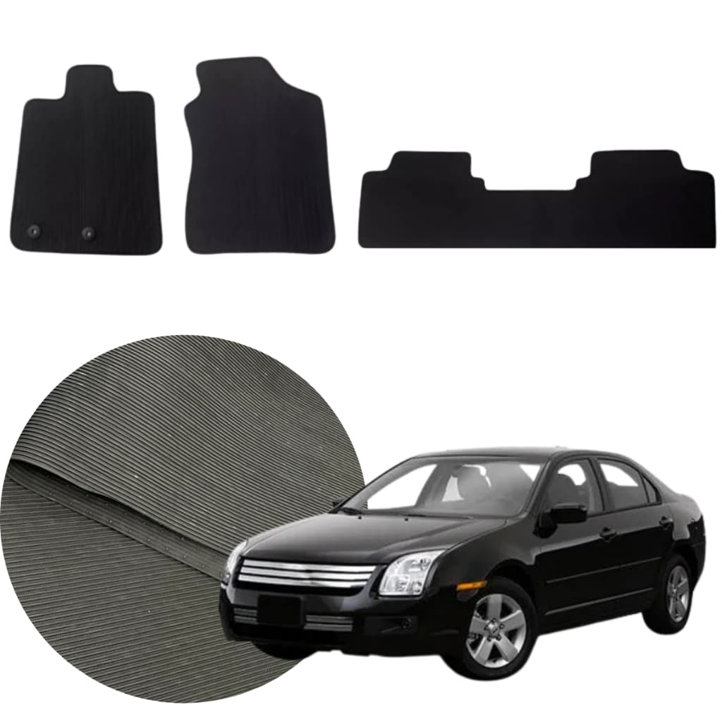 Jogo de Tapete Borracha Para Ford Fusion 2006 2007 2008 2.5 Flex. 2.0 Titanium