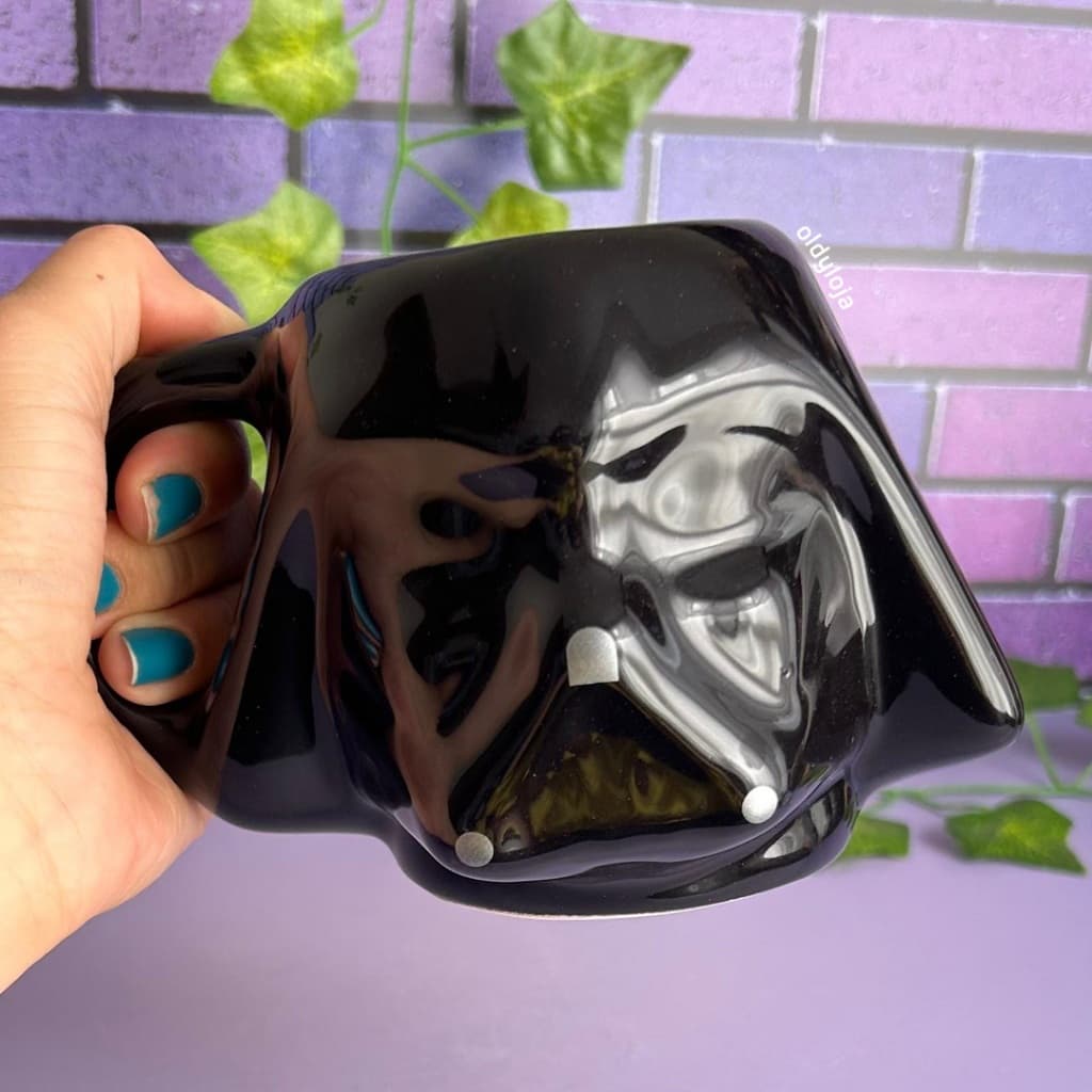 Caneca Cerâmica Star Wars Darth Vader 500ml Canecas Diferentes Presente Geek Licenciada