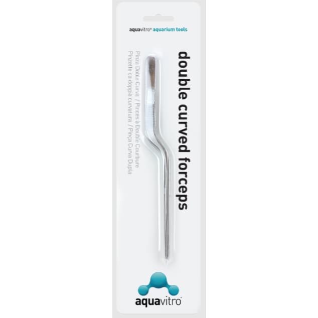 AQUAVITRO DOUBLE CURVED FORCEPS 2