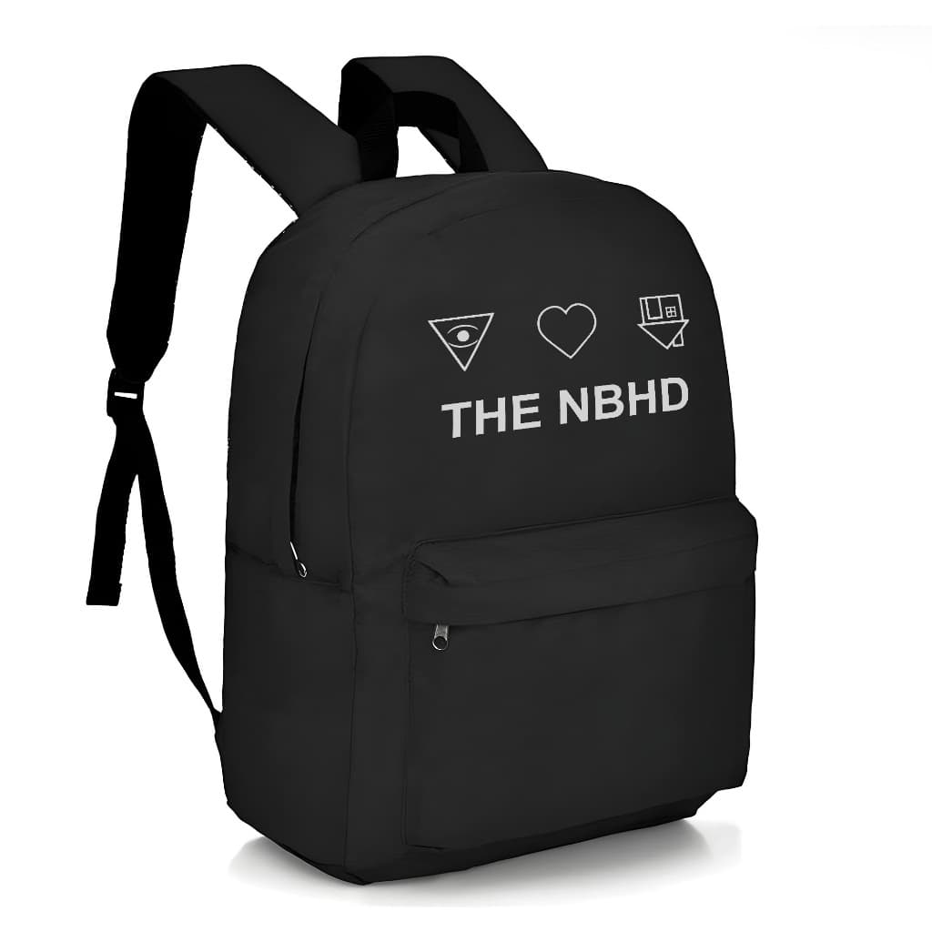 Mochila Escolar Infantil Cantores Bandas Volta as Aulas Bolsa Unissex Estampada The Neighbourhood