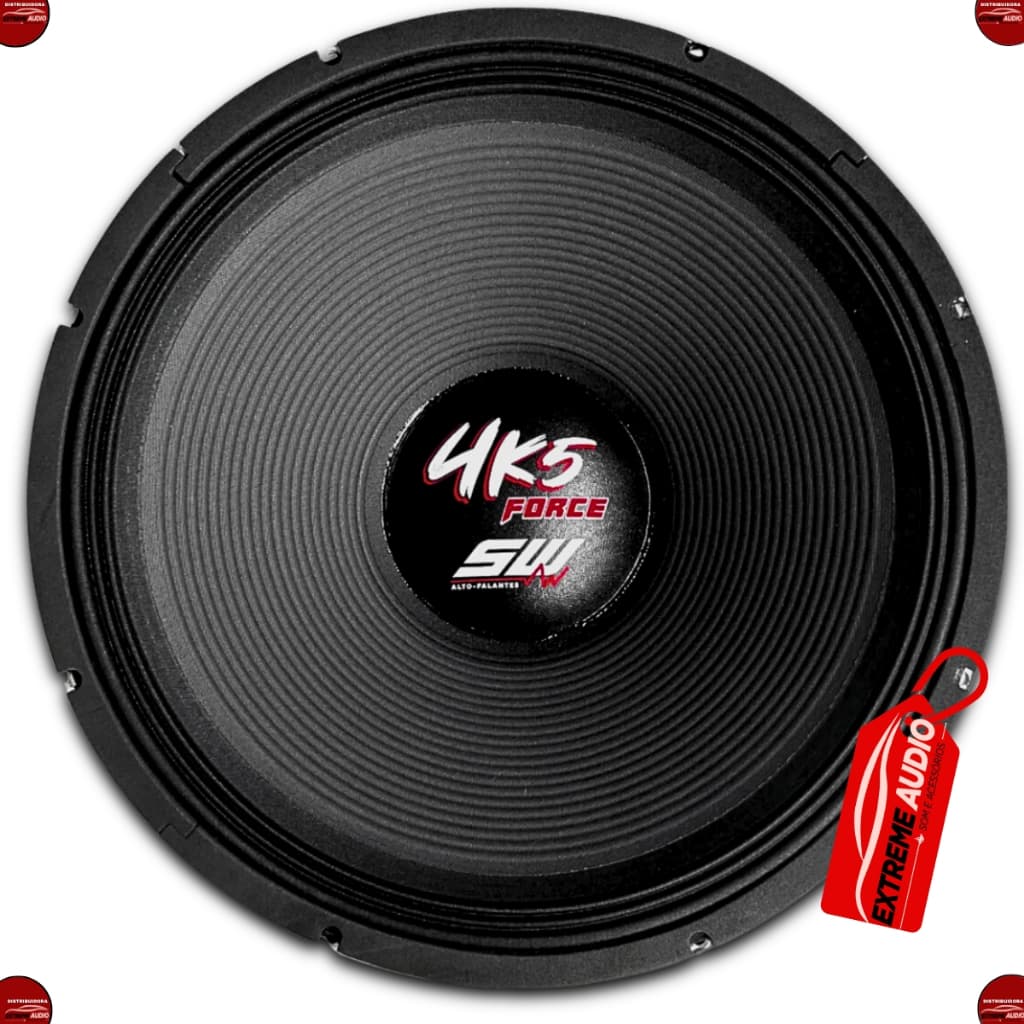 Sw 4K5 Force Alto Falante Grave 18"Polegadas 2250W