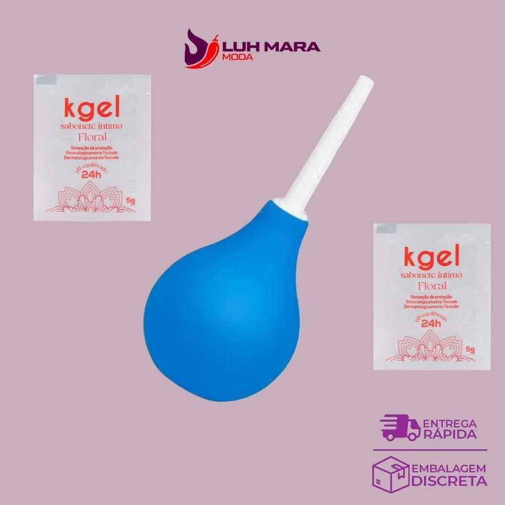 Kit Ducha Higiênica Unissex  Original Ginecológica + 2 sache sabonete