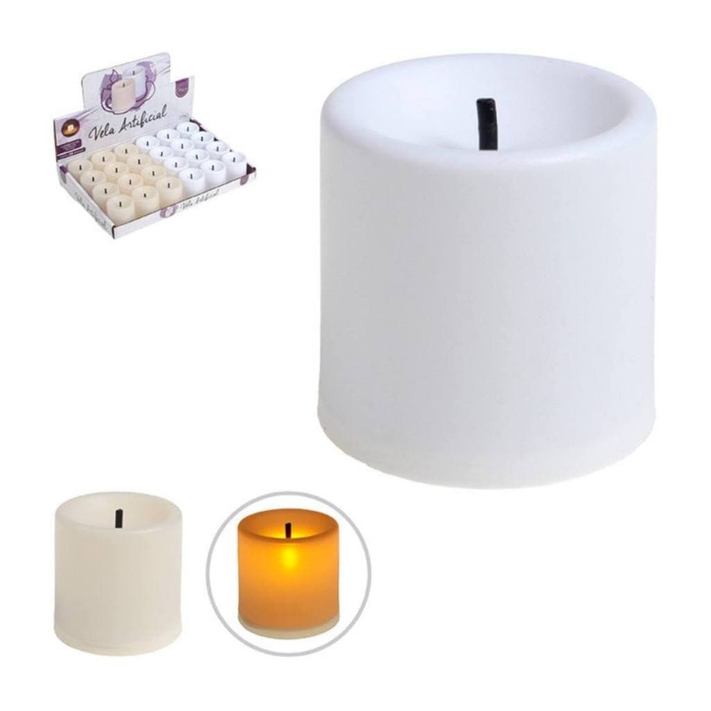 Vela de LED  com bateria Decorativa Eletrônica para Festa Decoração Casa Cozinha Quarto