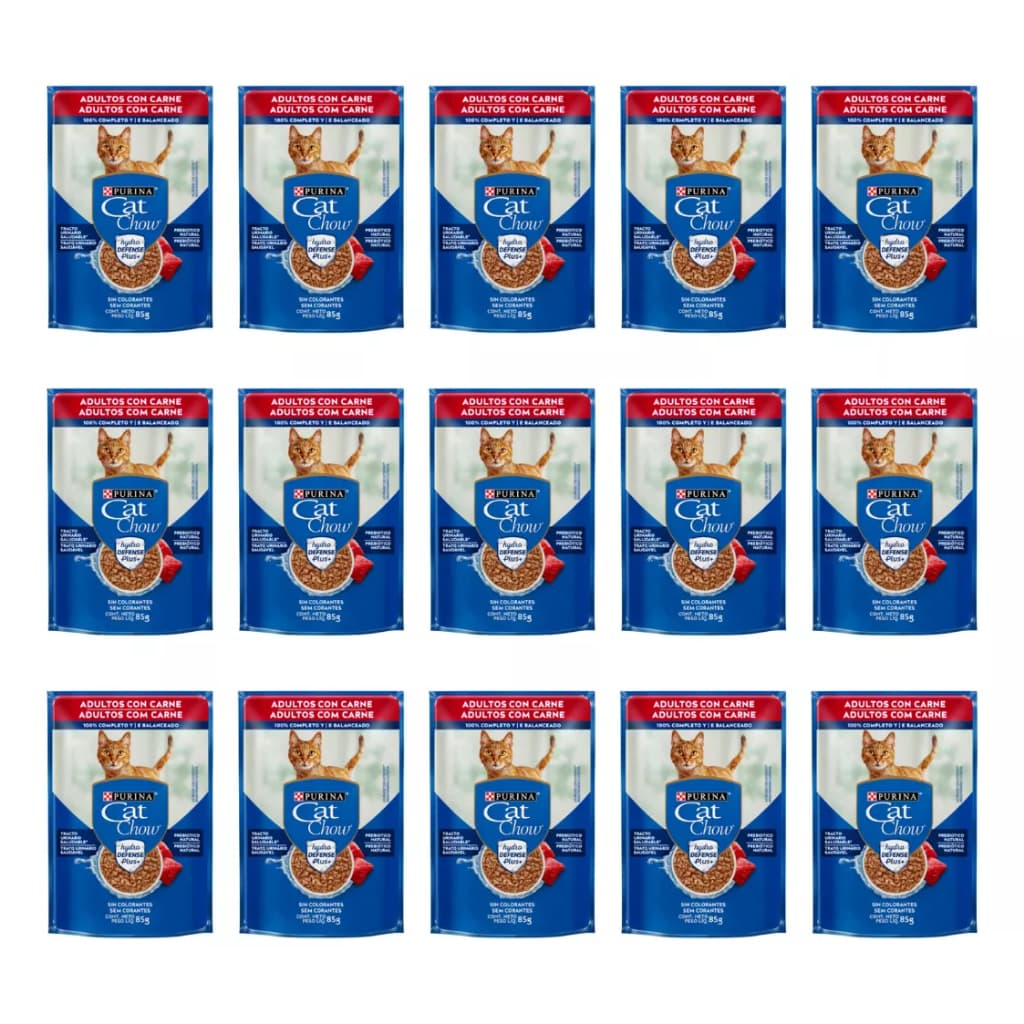 Sache Cat Chow Filhotes Frango - Com 15 Unidades