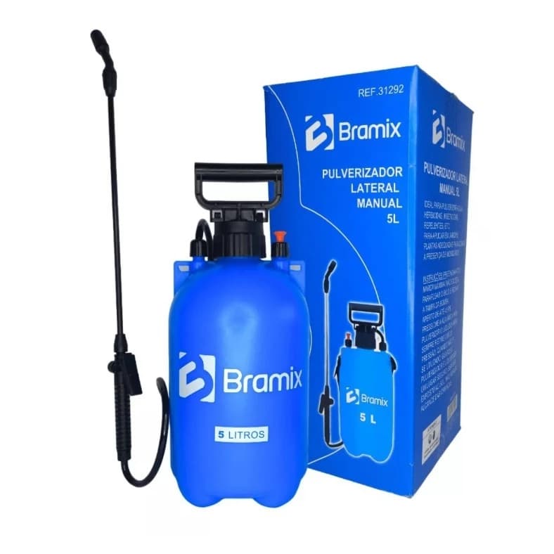 PULVERIZADOR MANUAL LATERAL 5 L - BRAMIX