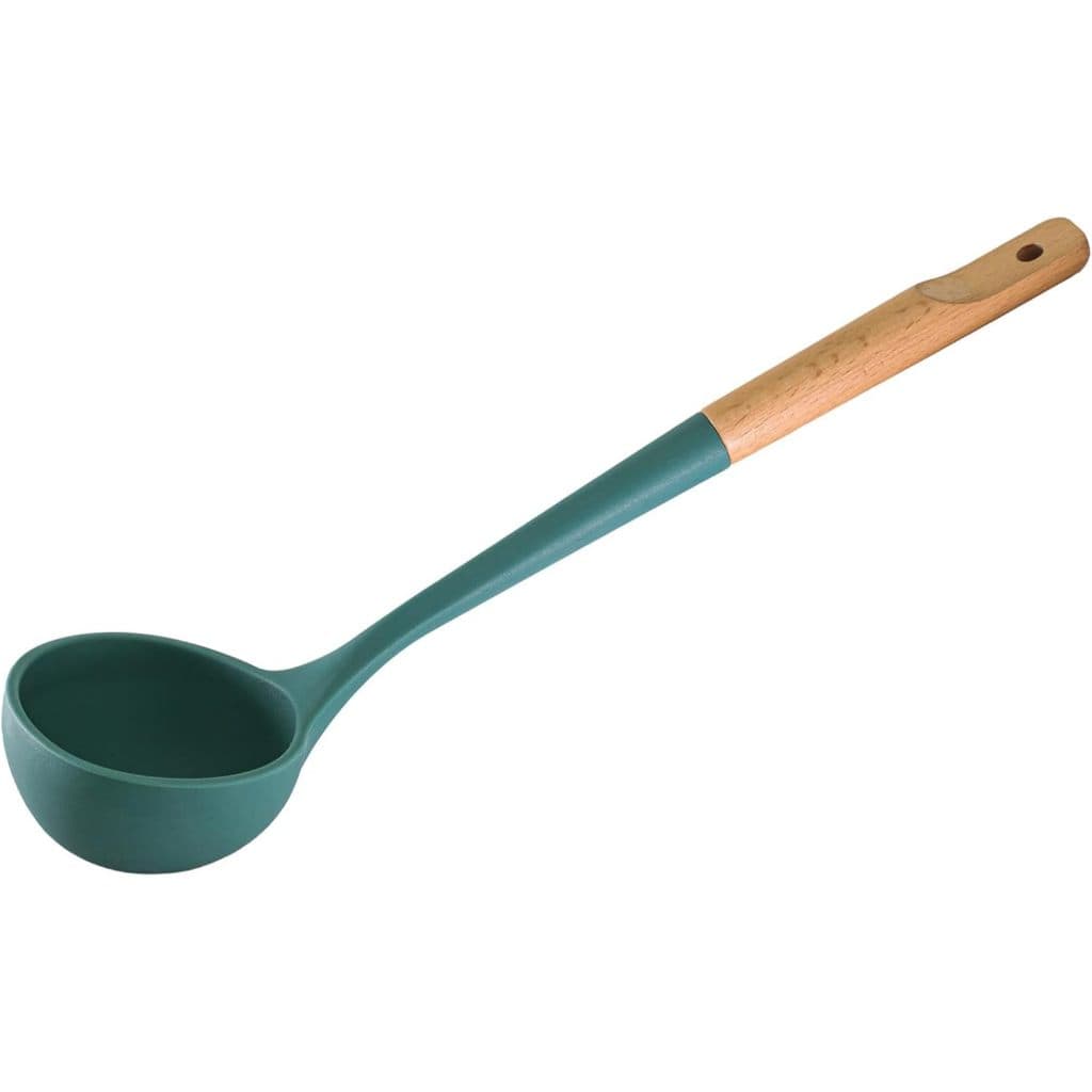 Concha de Silicone com Cabo de Madeira Aspen