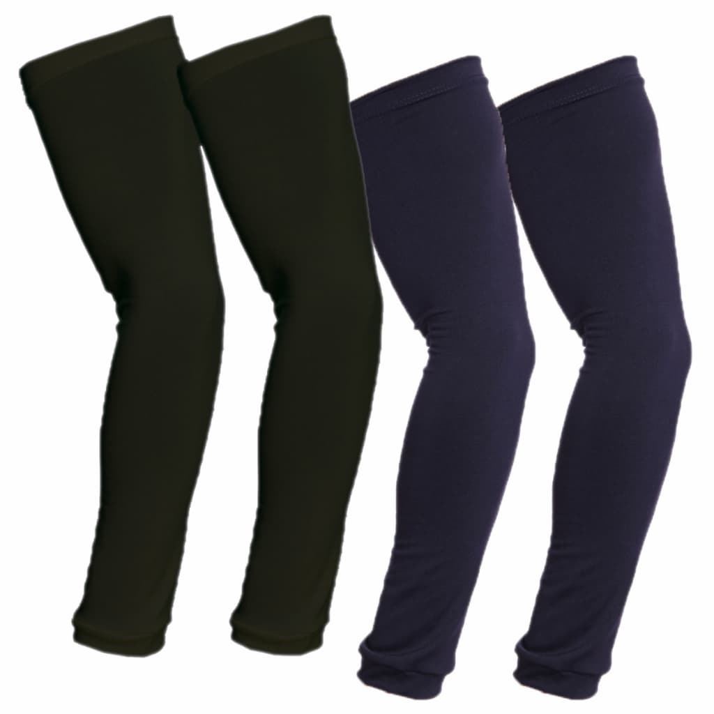Kit 2 Manguitos Mangas Proteção De Braço Térmico Malha Proteçao Uv