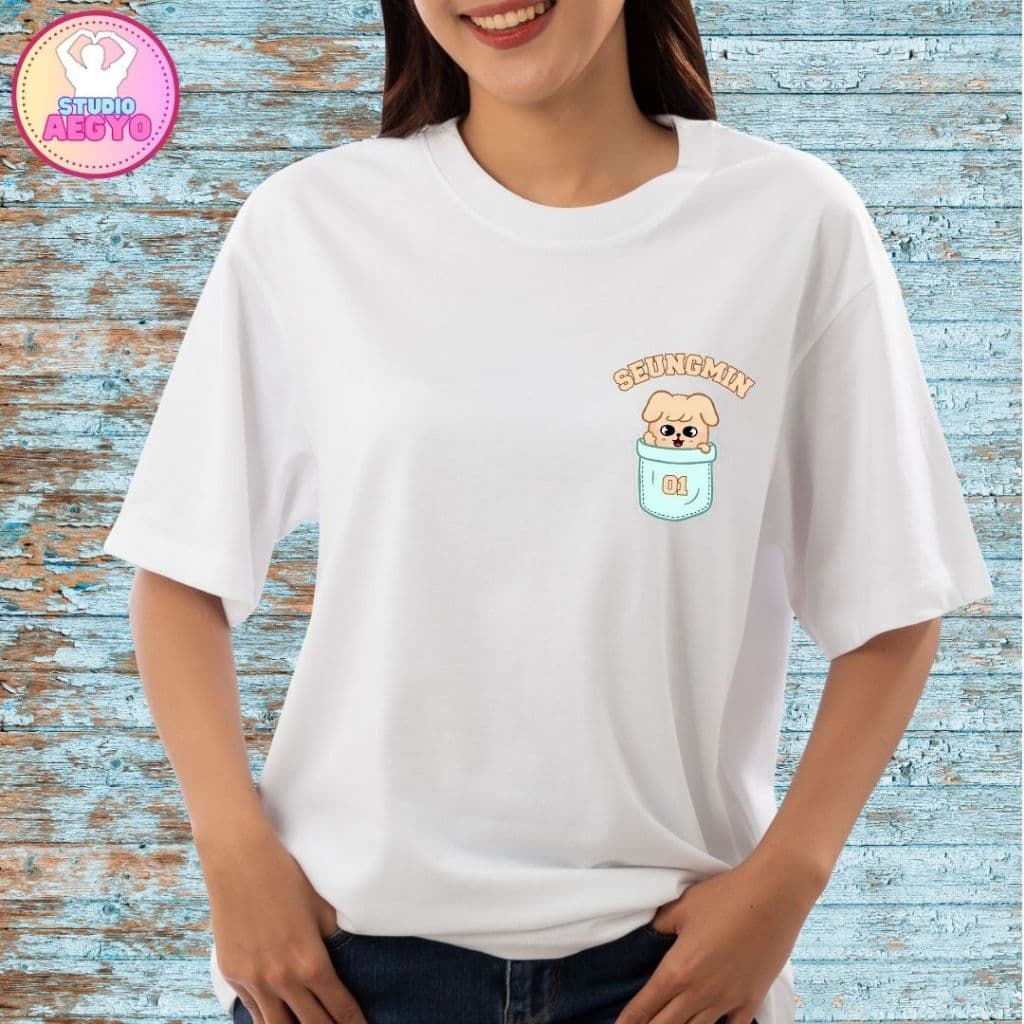 Stray Kids SKZOO Camiseta Kpop Straykids SEUNGMIN