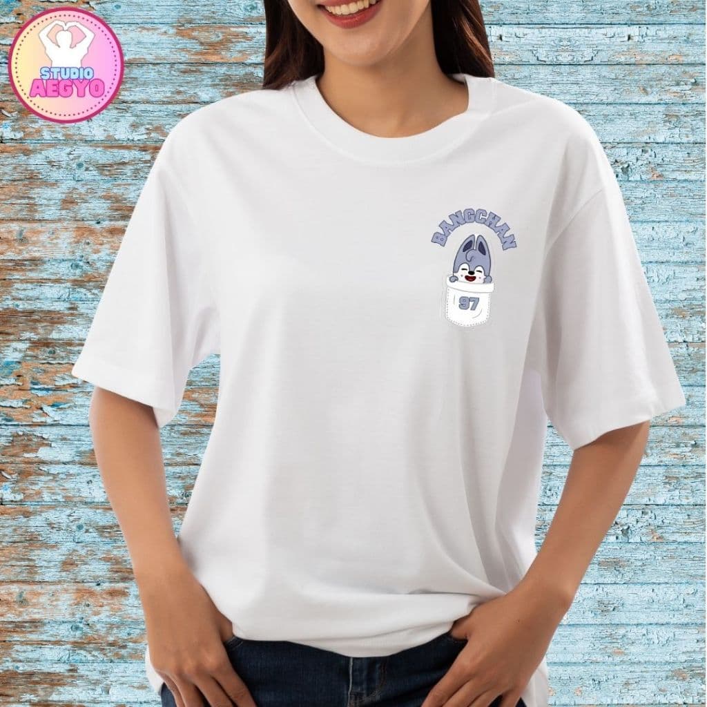 Stray Kids SKZOO Camiseta Kpop Straykids BANGCHAN