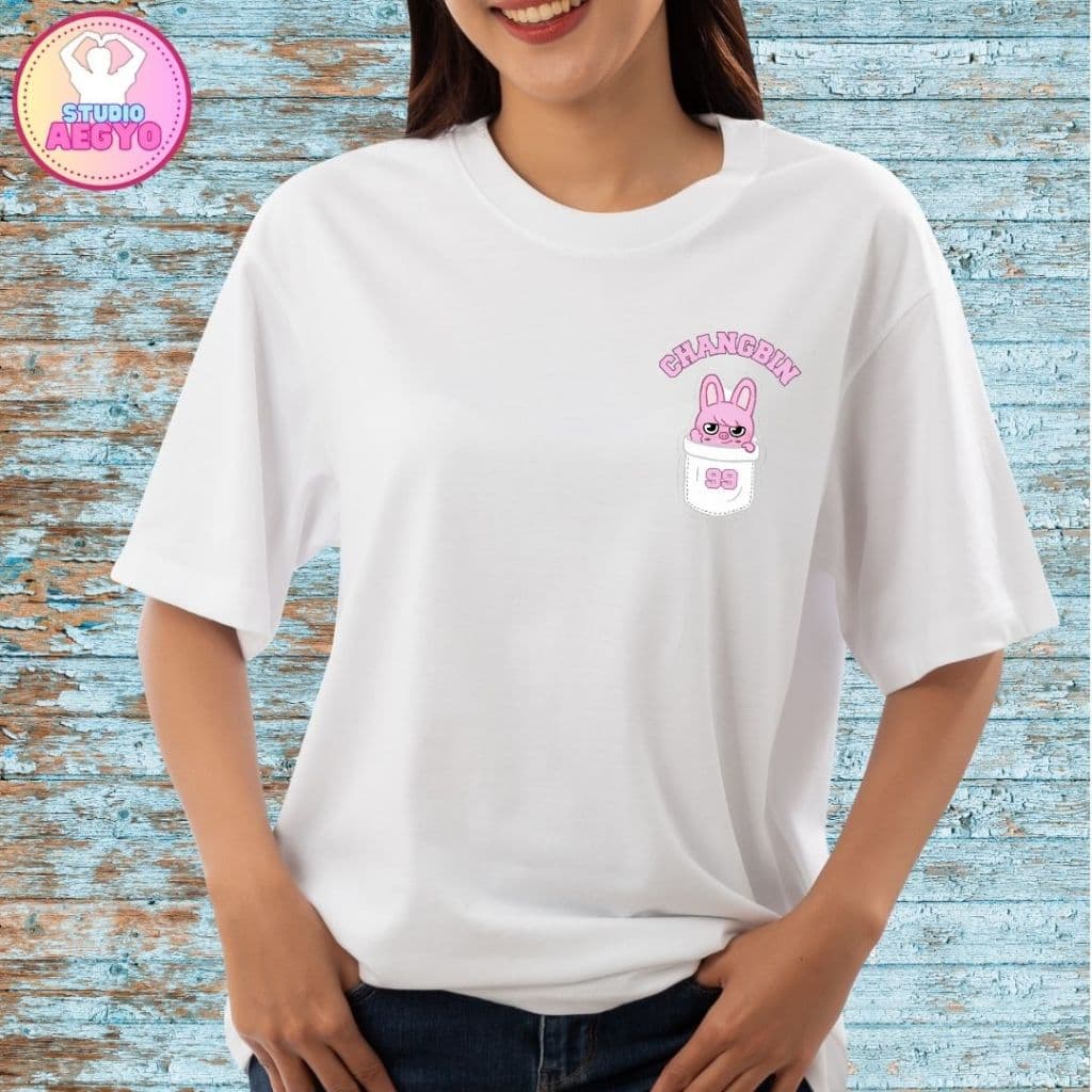 Stray Kids SKZOO Camiseta Kpop Straykids CHANGBIN