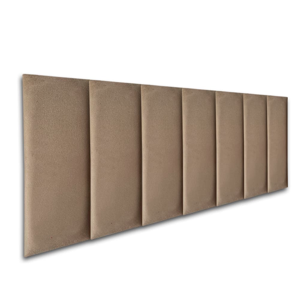 Kit Cabeceira de Cama Box Casal Estofada Modular AutoColante