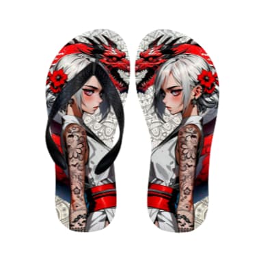 Chinelo japa dragao Lançamento Top Unissex Promoção Sandalia gueixa
