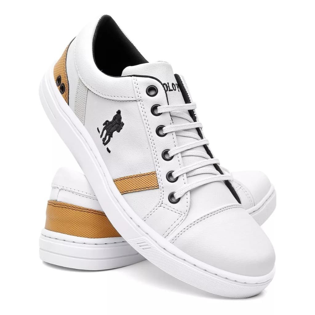 Tênis Polo Plus Masculino Sapatênis Casual Promoção Top De Linha