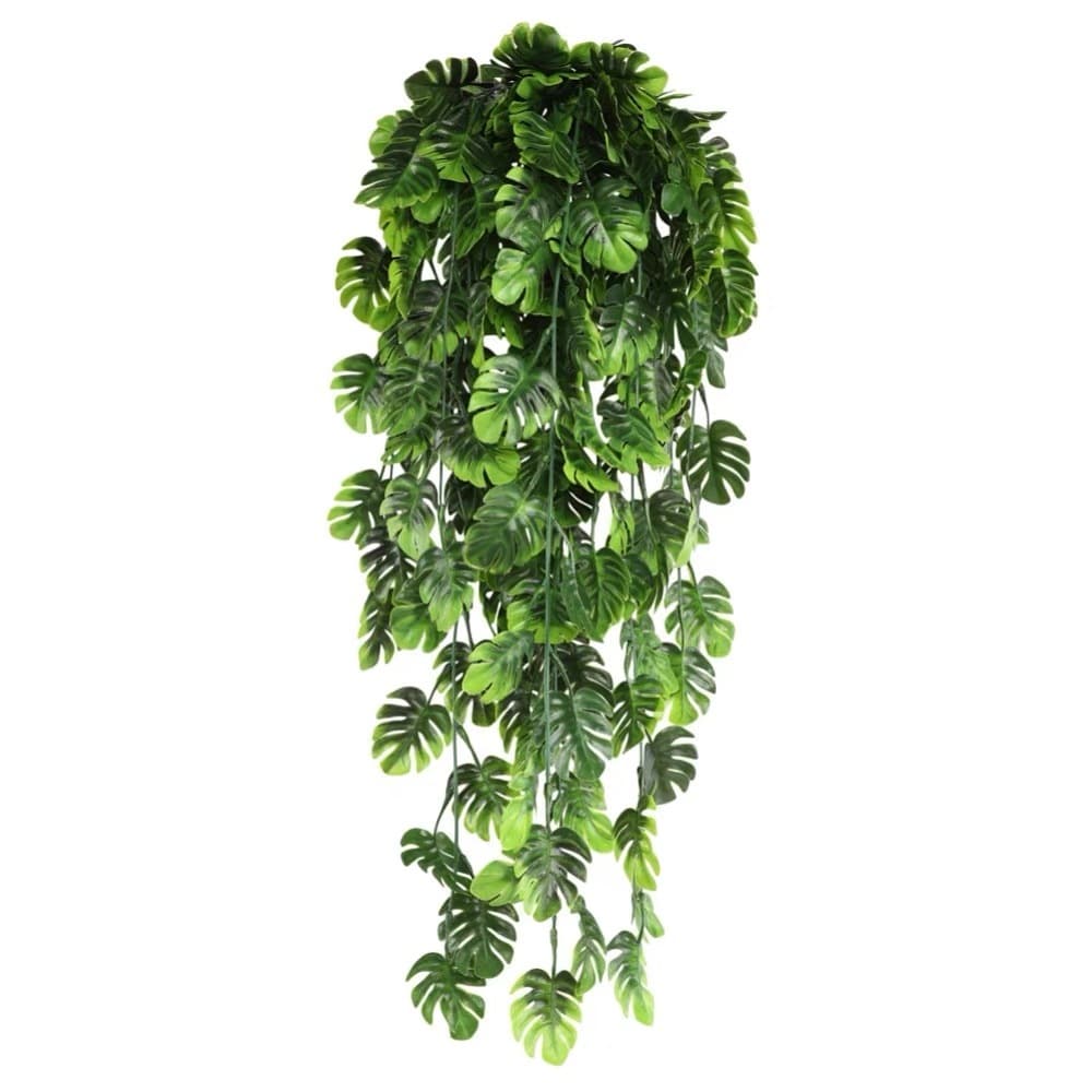 KIT4 Pendurado Varanda de Parede Verde Artificial para Arranjo de Decoração de Casamento Arranjos Decorativos e Festa de