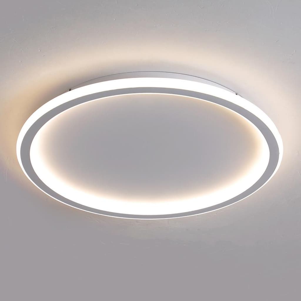 Plafon Led moderna De Teto Minimalista 1 Anel Branco redondo 3in1 bivolt(110v/220v) Luminaria 40cm