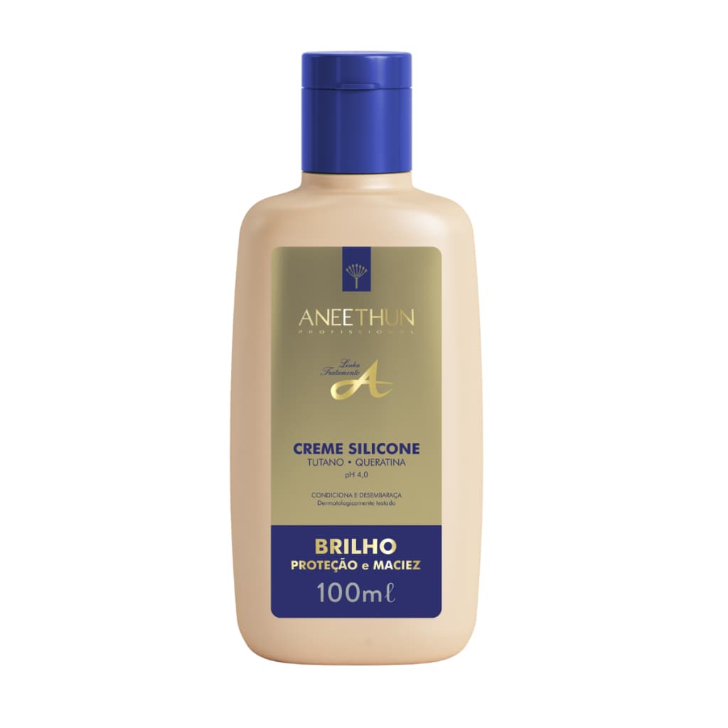 Creme de Silicone Aneethun Queratina 100ml