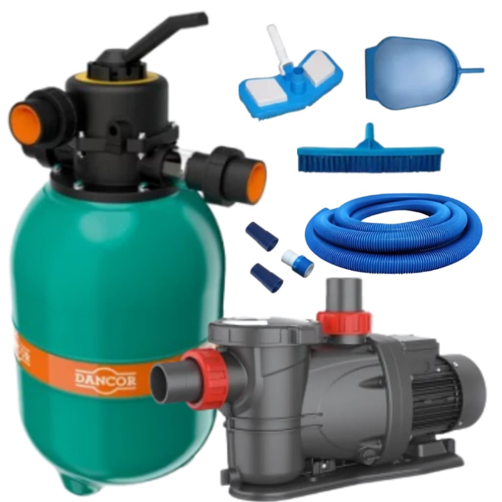 Bomba P/piscina 1/3cv C/filtro Dfr12 30.000l + Kit