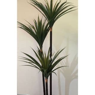 Yucca Artificial Com 3 hastes(Altura total: 1 metro e 15 centímetros separar)