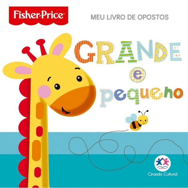 Livro De Banho - Fisher-price: Meu Livro De Opostos Grande E Pequeno - Infantil