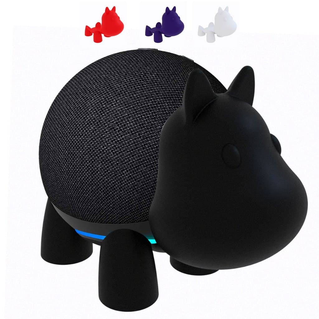 Suporte Alexa Echo Dot 5ª Geração Hipopótamo