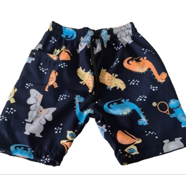 Short Bermuda Tactel Infantil Menino Verão Praia