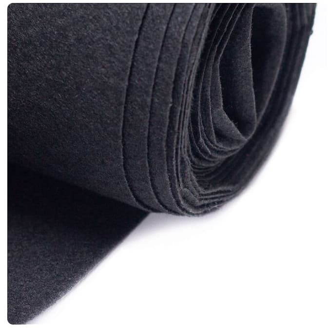 Carpete de Forração Preto - 5x2m (10m²)