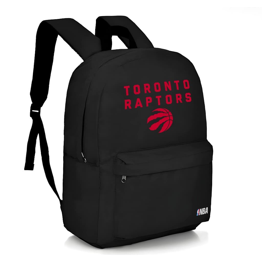 Mochila Escolar Infantil Times Basquetes Volta as Aulas Bolsa Unissex Estampada Toronto Raptors