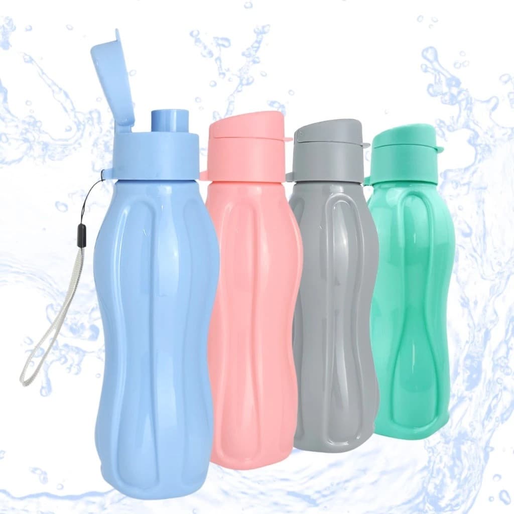 Garrafa de Água /Academia Squeeze Plástica 300ml 600ml 800ml 1 Litro MI