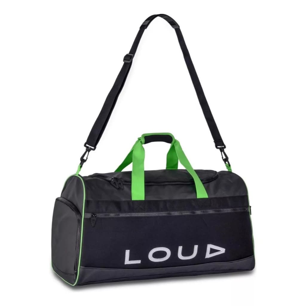 Bolsa Mala Loud Meia Viagem Oficial 24 Preta E Verde Clio Style
