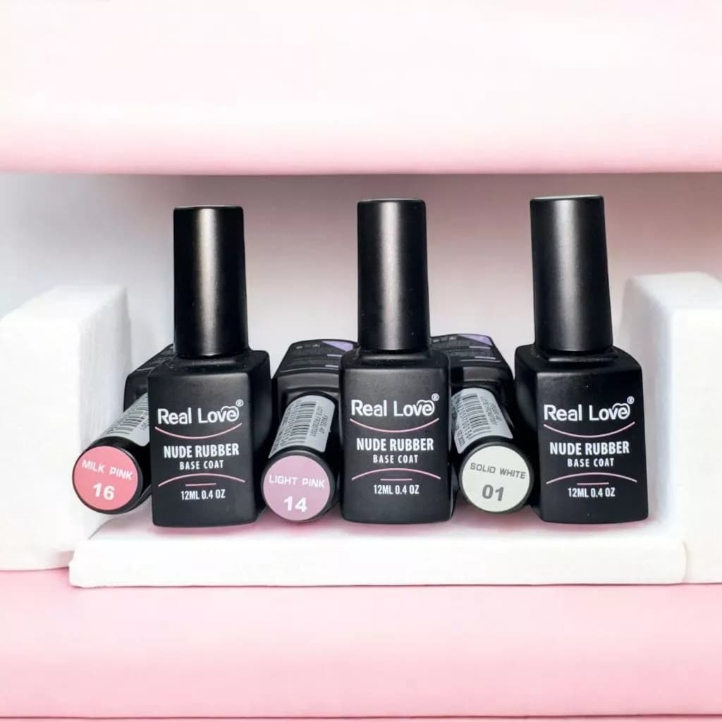 Base Coat Real Love Nude Ou Branquinho 12ml