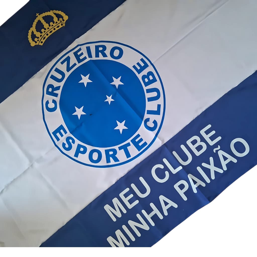 Bandeira Do Cruzeiro - Grande 1,00x1,50 cm O Cabuloso Pronta Entrega