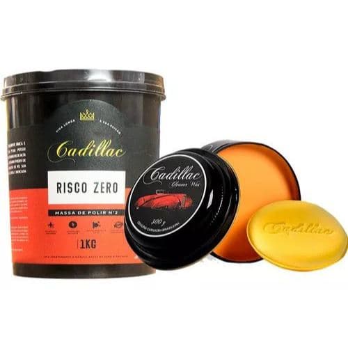 MASSA DE POLIR BASE D AGUA NO2 CLEANER WAX 300G CADILLAC