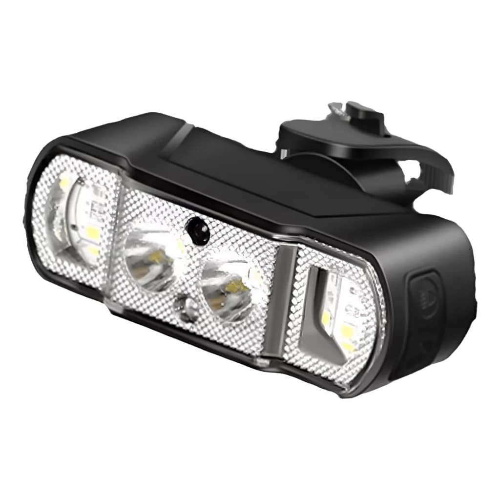 Lanterna Farol Bicicleta Bike Led V80 Potente Recarregável 4 Modos