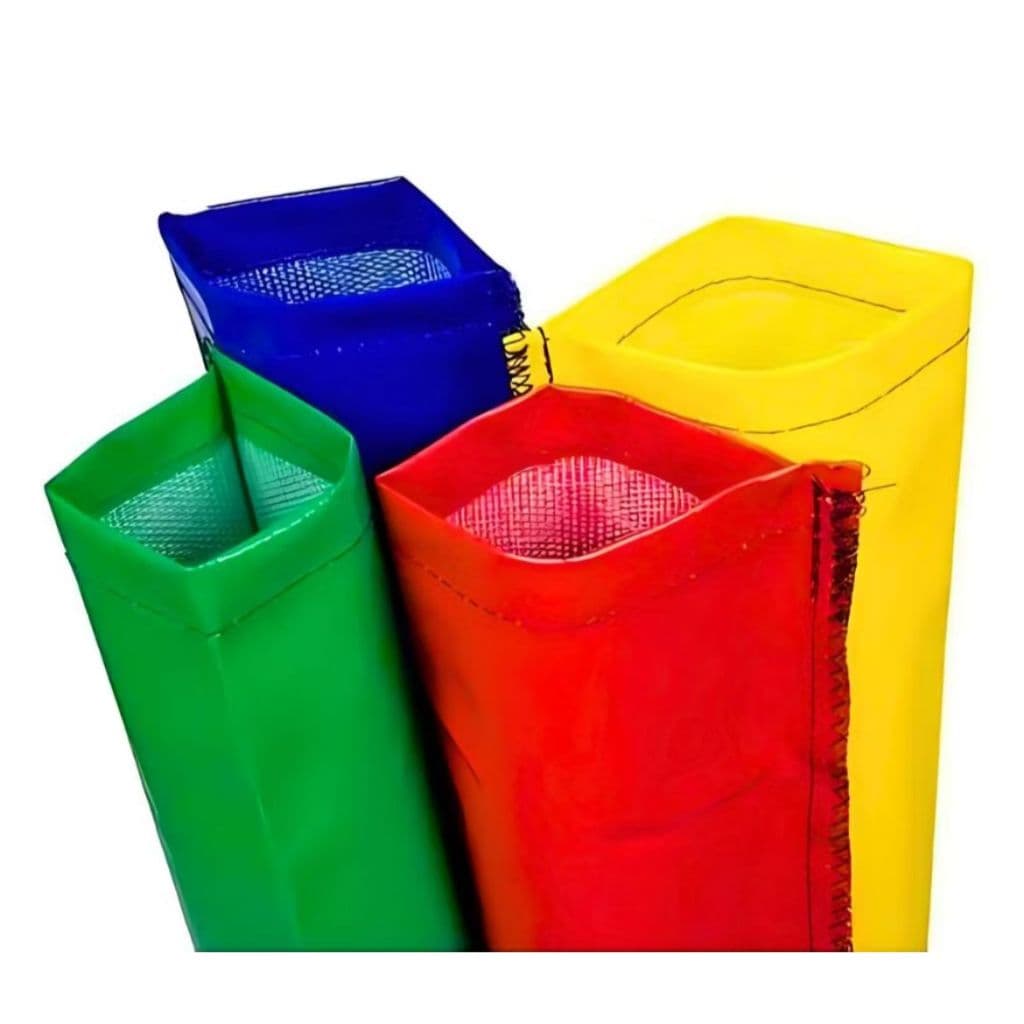 Capas Protetoras para Isotubo de Cama Elástica Seguras e Resistentes Kit Com 4, 8, 12 e 16 Capinhas
