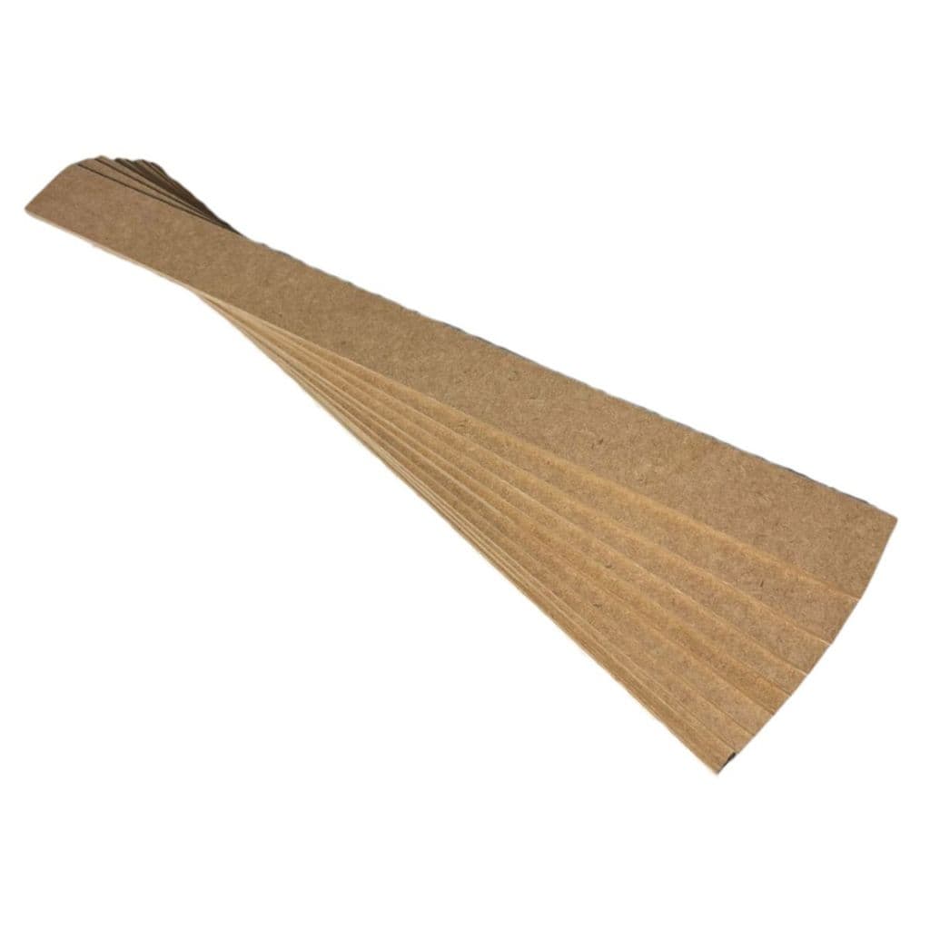 Kit 10 Unidades Chapa de MDF Crua Para Artesanato - 0,63x0,5cm com 6mm - Qualidade Superior