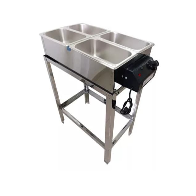 Molheira Elétrica Banho Maria 4 Cb 2,5kg Com Cavalete