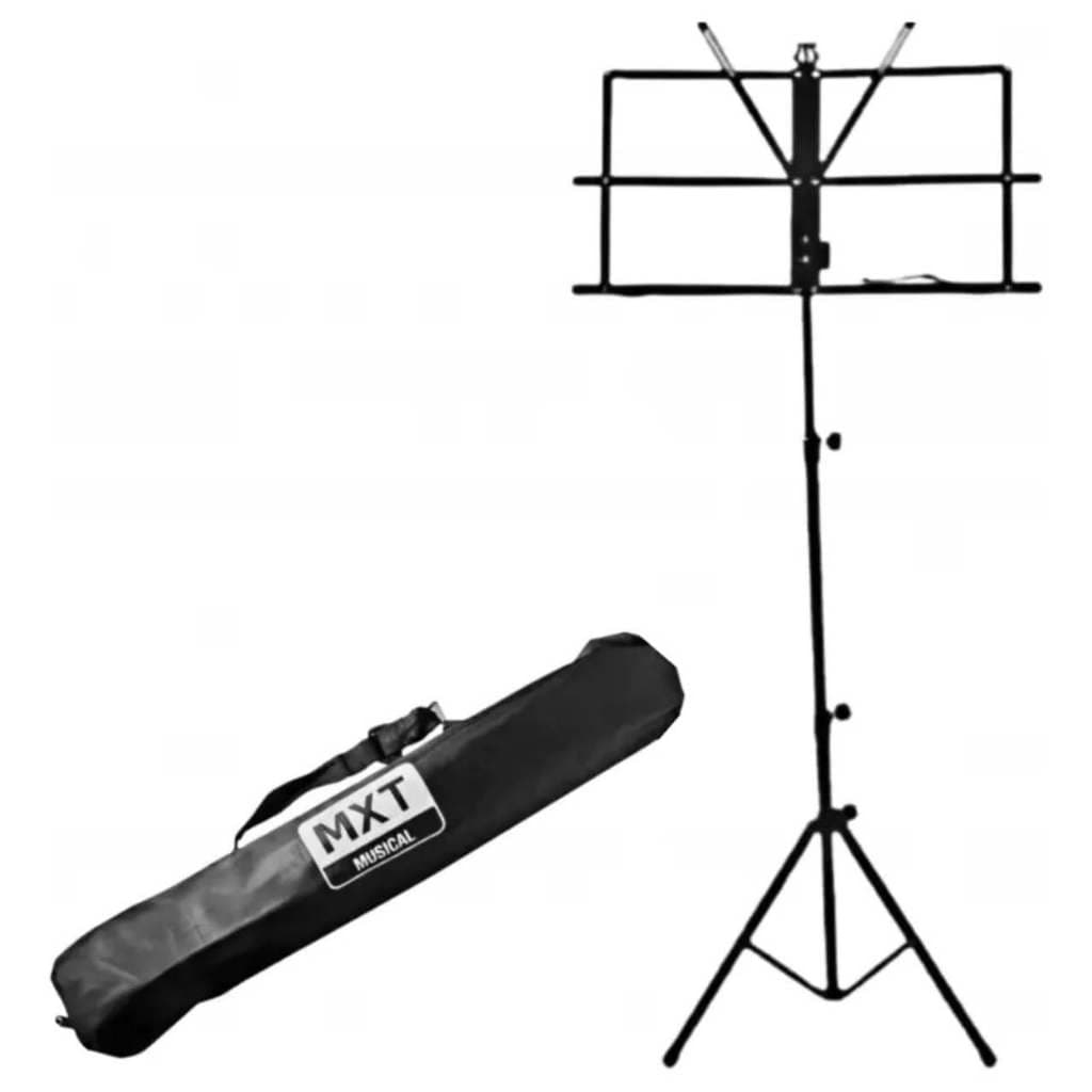 Estante De Partitura Suporte Pedestal Cavalete Bolsa Maestro MXT