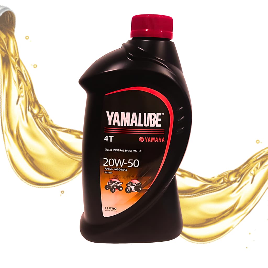Óleo de Motor Yamalube 20W50 Mineral Original Yamaha - Factor 150 I Fazer 150 I  Crosser 150 I FZ15 I YBR 125