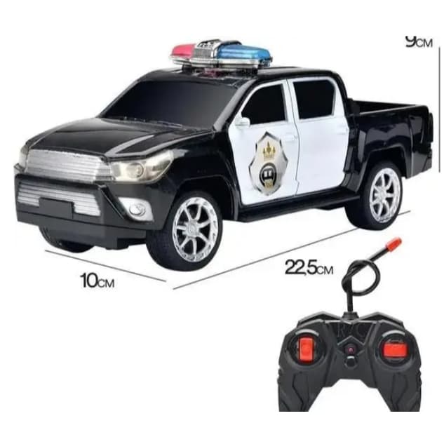 Brinquedo Caminhonete de Polícia de Controle Remoto.