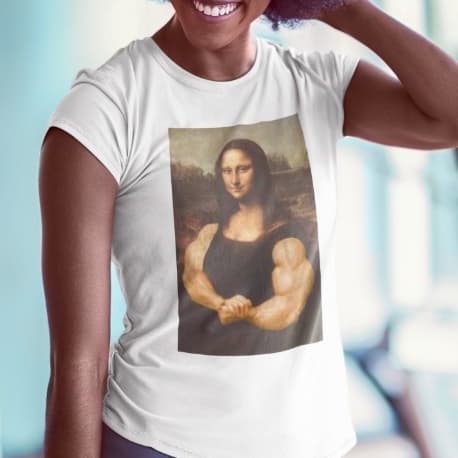 Camiseta Treino Anti Cardio Monalisa