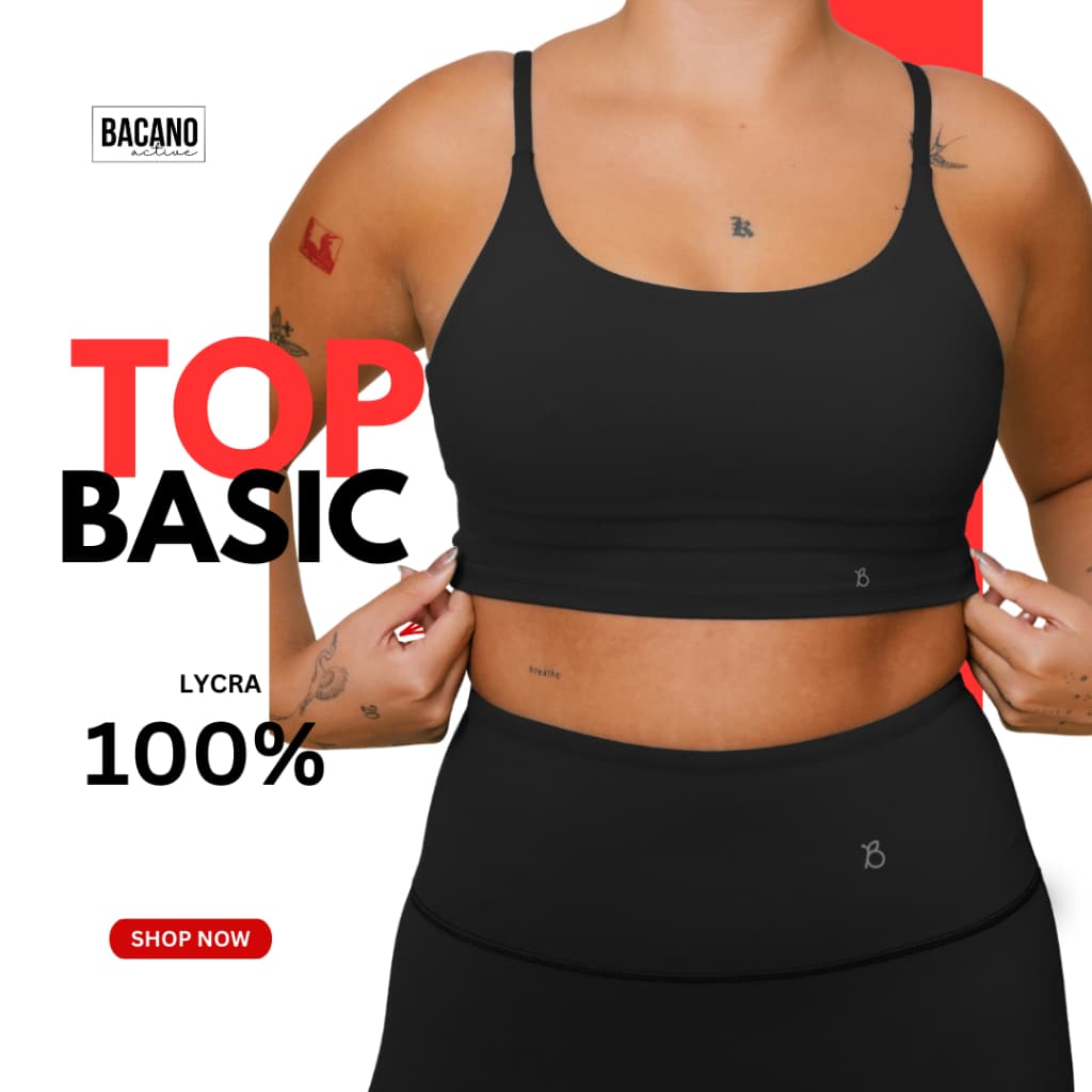 Top preto Básico: Versatilidad para Cualquier Look