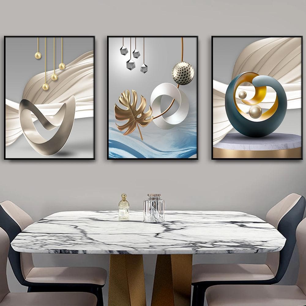 quadro decorativo para sala abstrato estilo