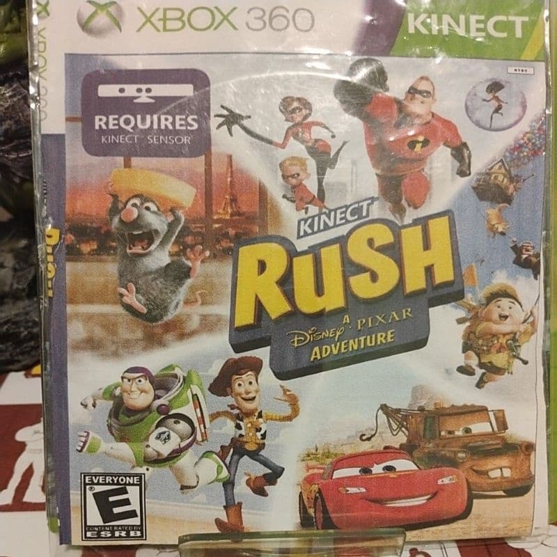 jogo Rush-Disney Pixar Adventure Kinect Xbox360 Desbloqueado LTU 3.0