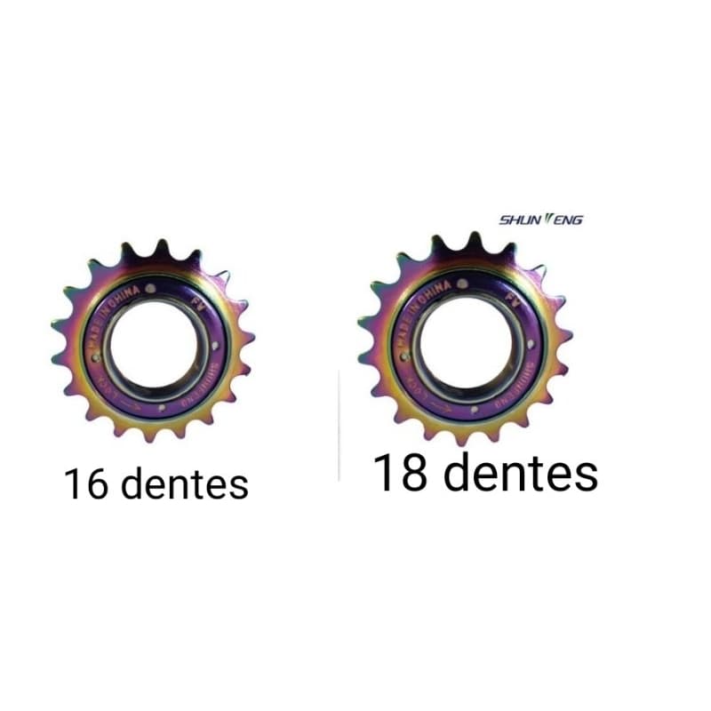 Catraca Roda Livre Esferada camaleão   Bike 16/18Dentes Bicicleta